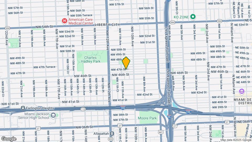1060 NW 47th St Mapa y Detalles de la Ubicación