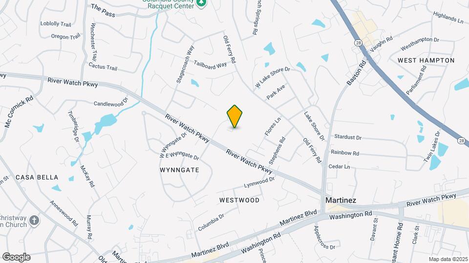 332 Old Plantation Rd Map and Location Details