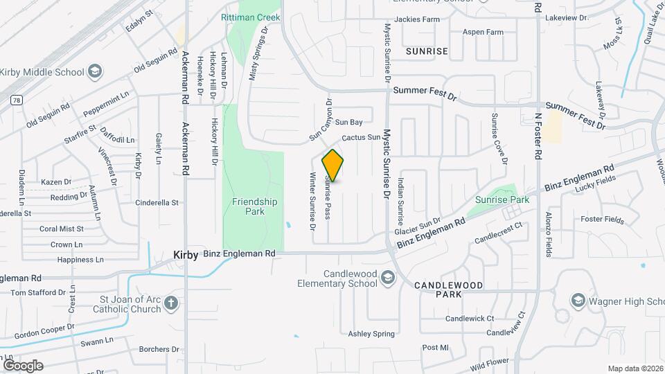 4082 Sunrise Pass Mapa y Detalles de la Ubicación