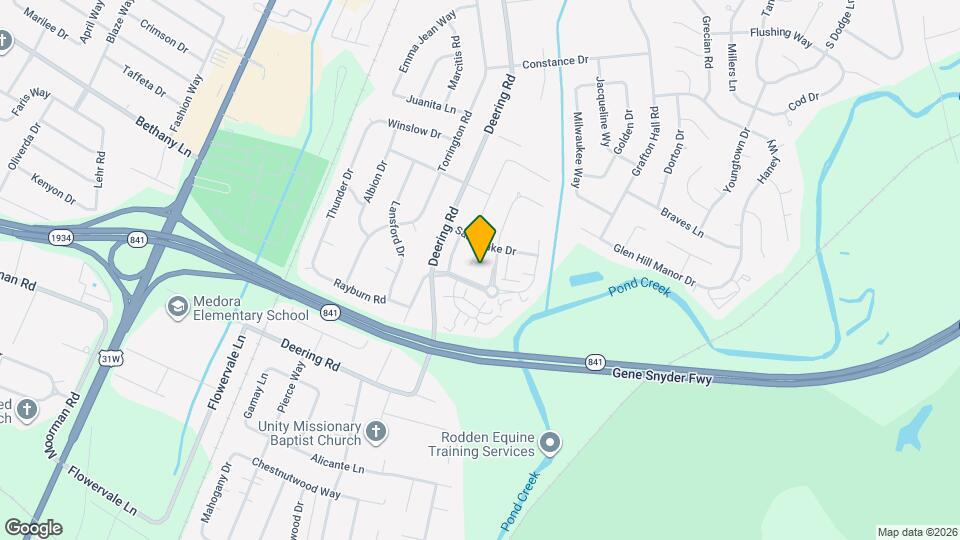 11209 Sand Lake Ct Map and Location Details