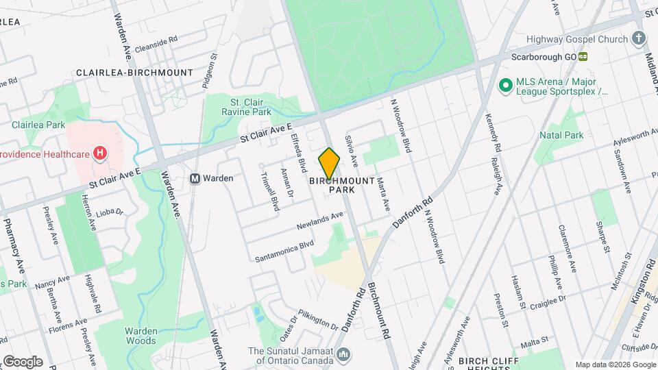 Birchmount Park Towers Map and Location Details