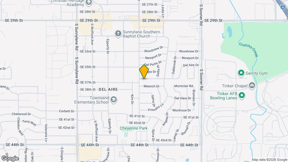 4708 Del Aire Dr Map and Location Details