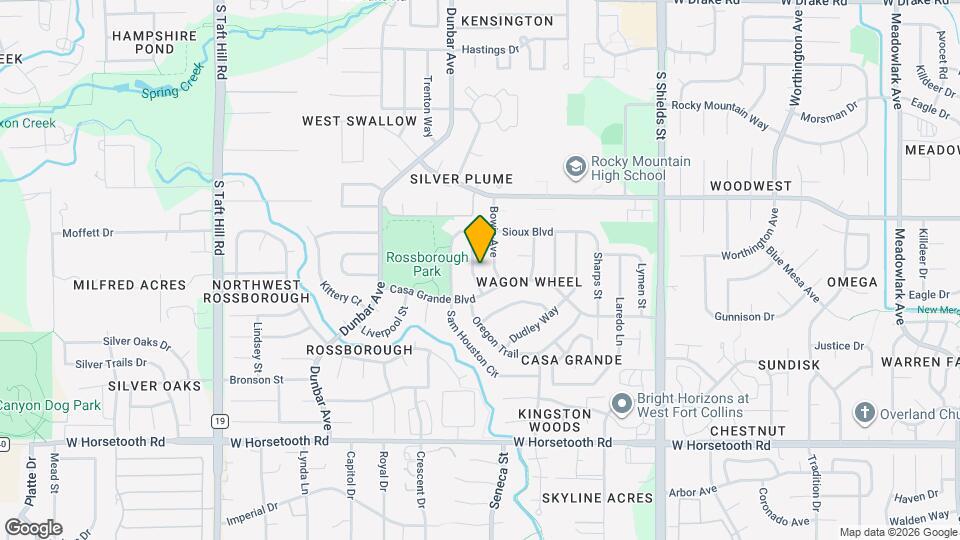 3206 Boone St Map and Location Details