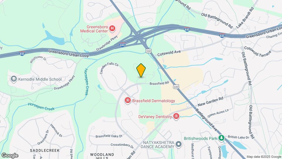 3712 Winborne Ln Map and Location Details