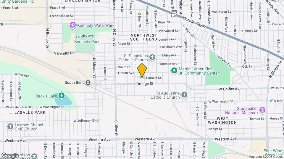 218 O Brien St Map and Location Details