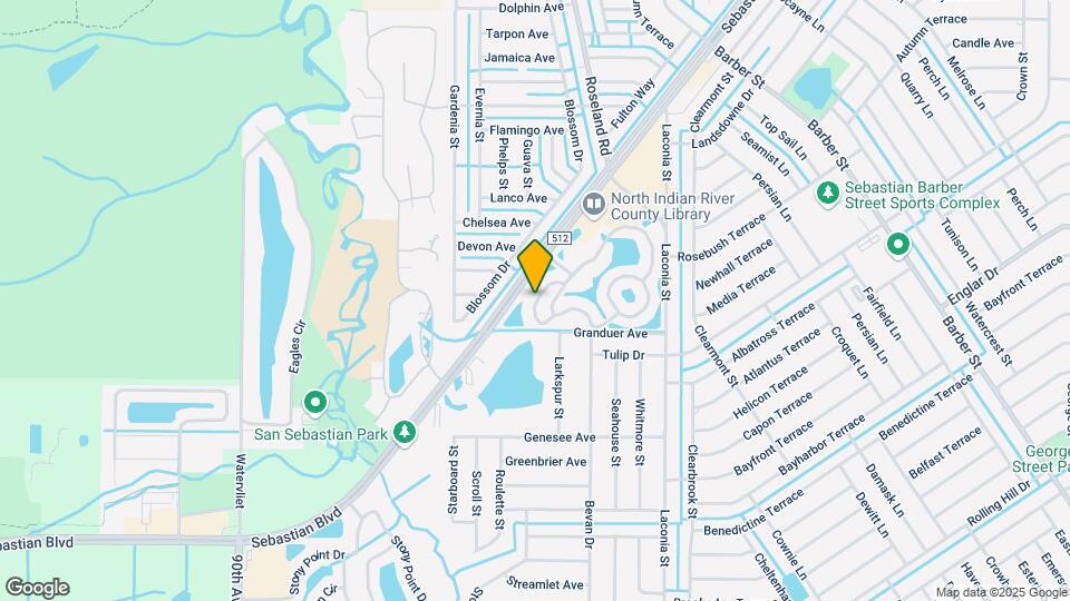 1158 Breezy Way Map and Location Details