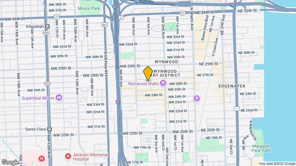 321 NE 26th St Map and Location Details