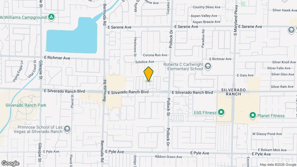 9655 Silver City Dr Map and Location Details