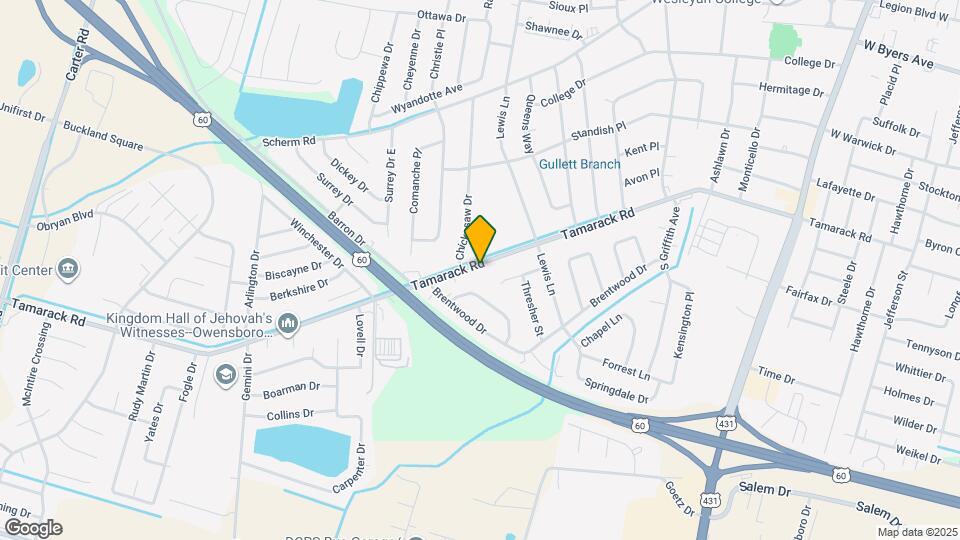 1818-1820 Tamarack Rd Map and Location Details