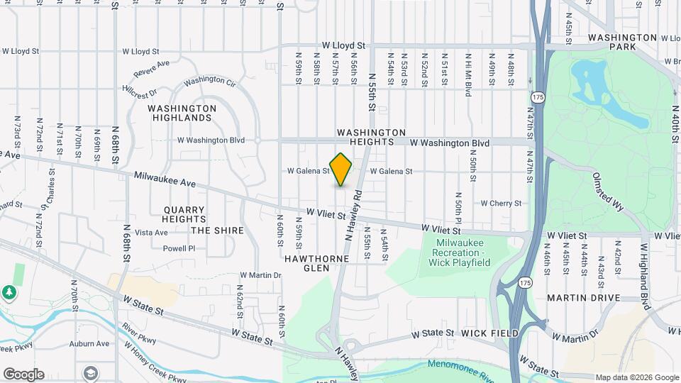 1520 N 57th St Map and Location Details