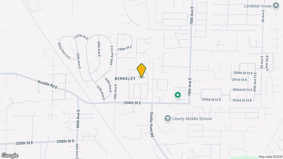 7212 201st St E Map and Location Details