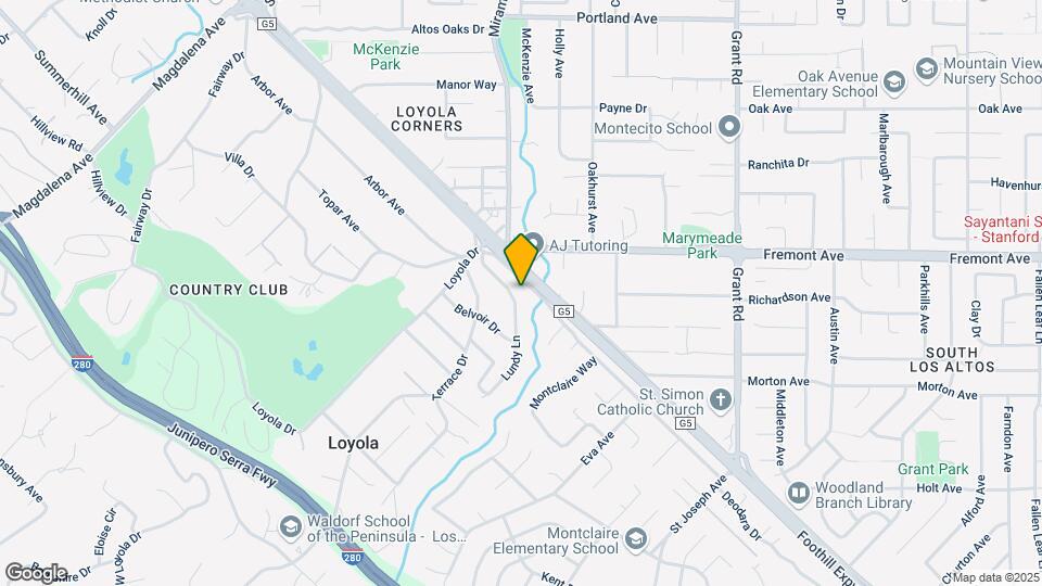 974 Lundy Ln Map and Location Details
