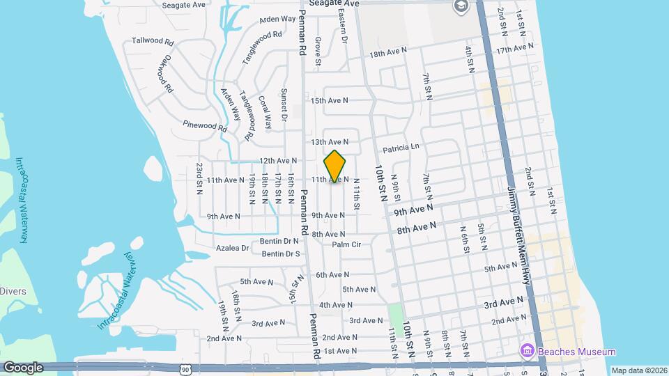1155 13th St N Map and Location Details