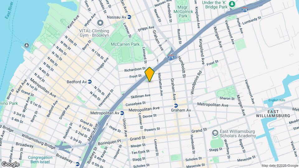 356 Leonard St-Unit -2 Map and Location Details