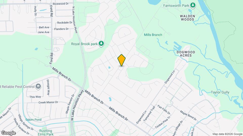 9339 Fairfield Oaks Ln Map and Location Details