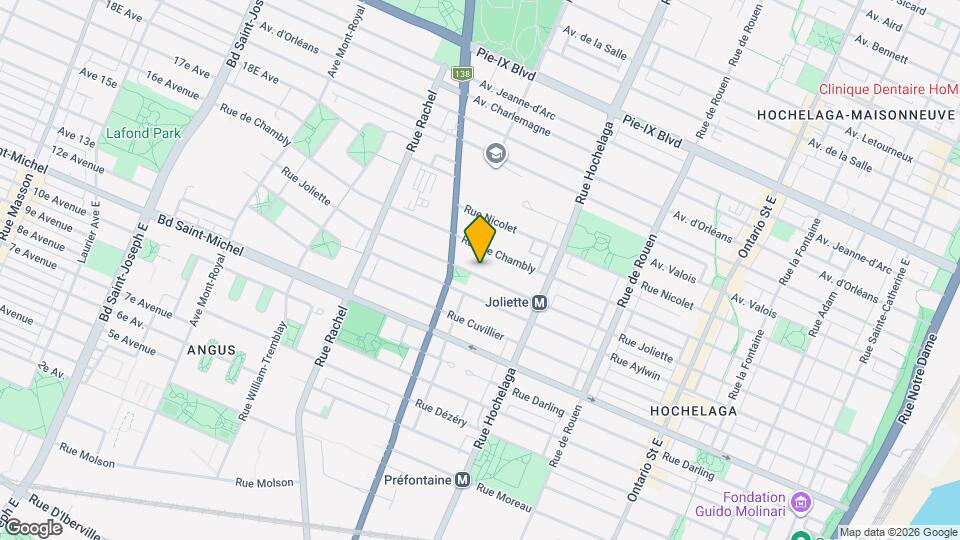 2651-2673 Joliette Map and Location Details