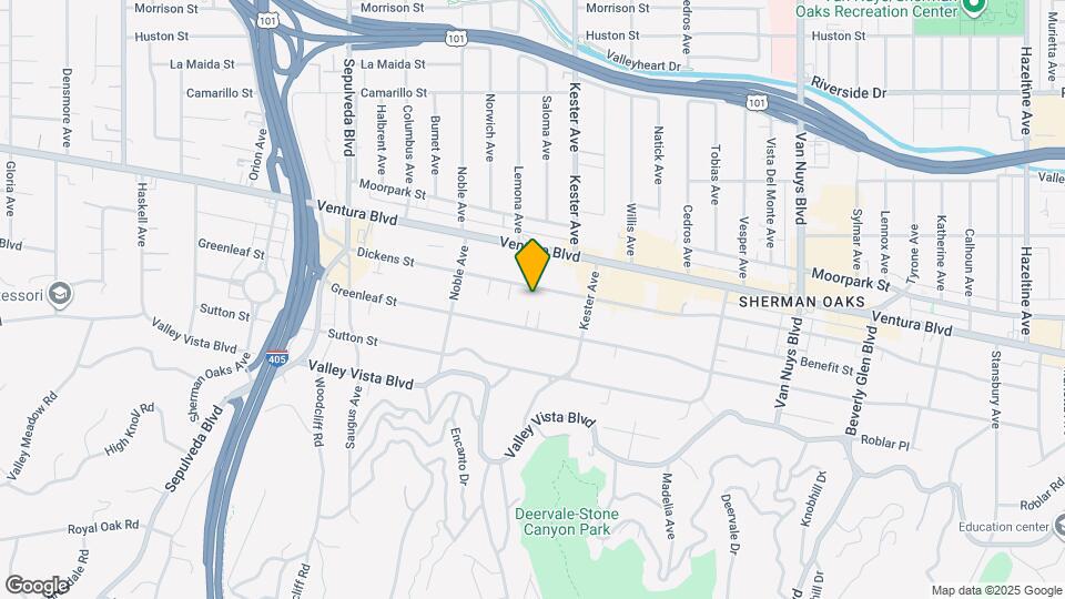 14940 Dickens St Map and Location Details