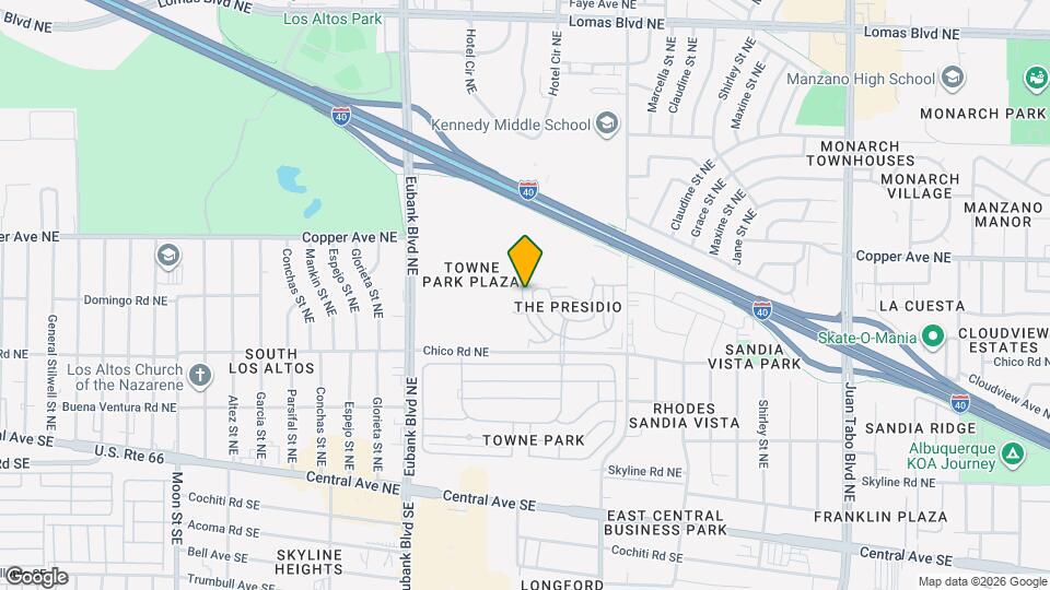 10812 Fort Point Ln NE Map and Location Details