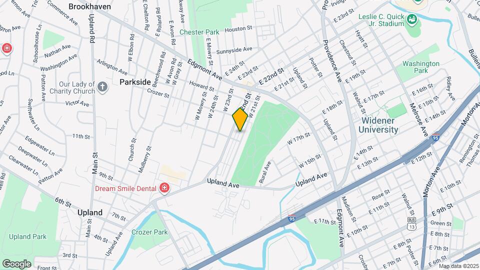 240 W 21st St Map and Location Details