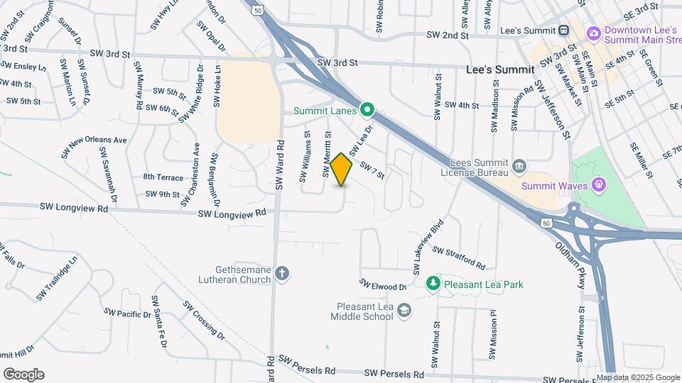 806 SW Lea Dr Mapa y Detalles de la Ubicación