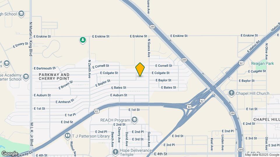 2929 E Baylor St Map and Location Details