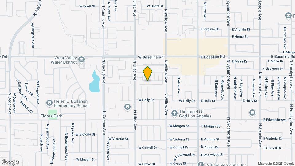 405 W Shamrock Ave Map and Location Details