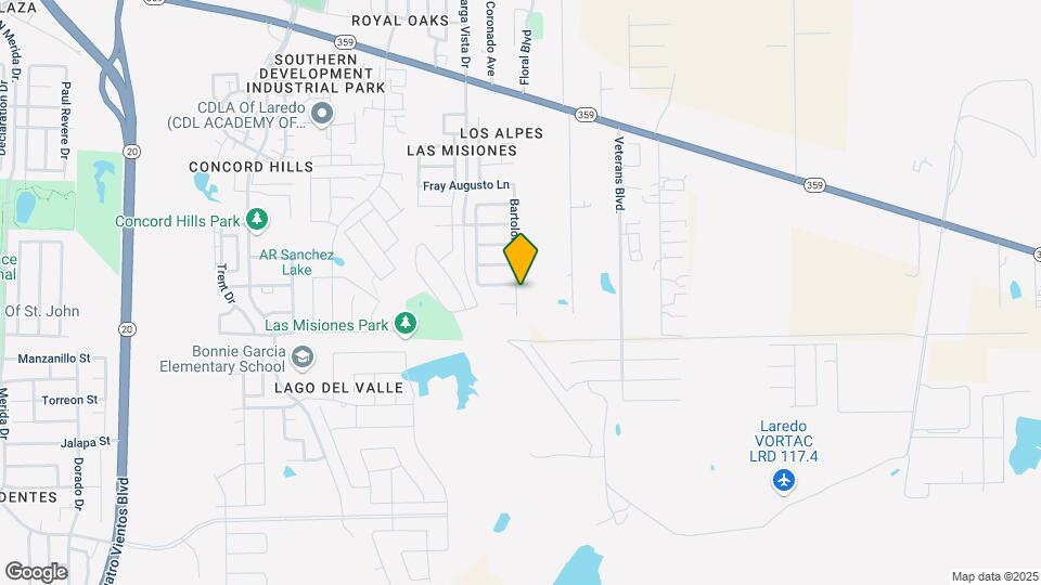 817 Bartolome Ln Map and Location Details