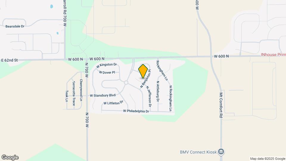6572 W Jefferson Ct Map and Location Details
