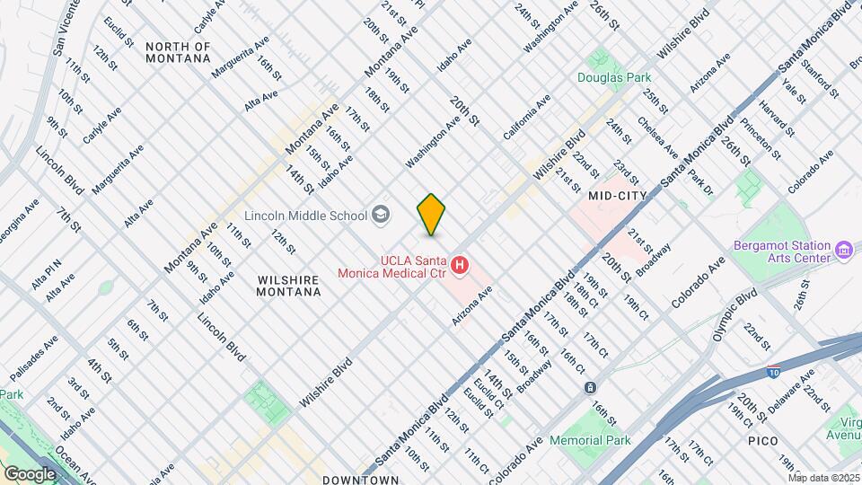 1128 16th St Map and Location Details