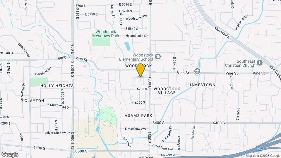 6151 Vine Hill Ln Map and Location Details