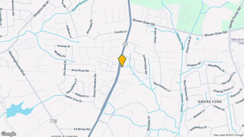 Steele Creek Mapa y Detalles de la Ubicación