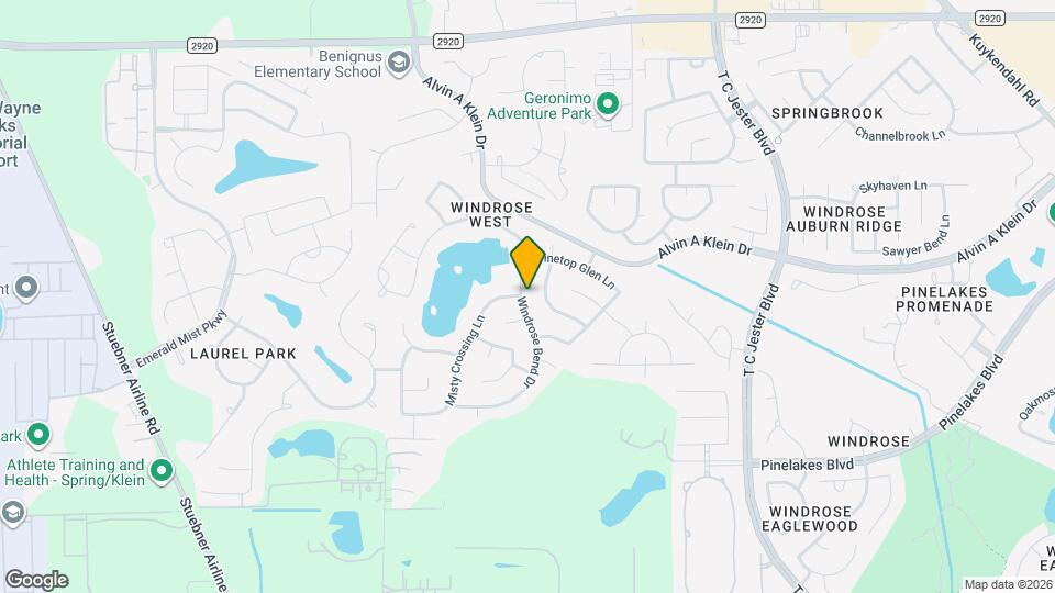 20730 Windrose Bend Dr Map and Location Details