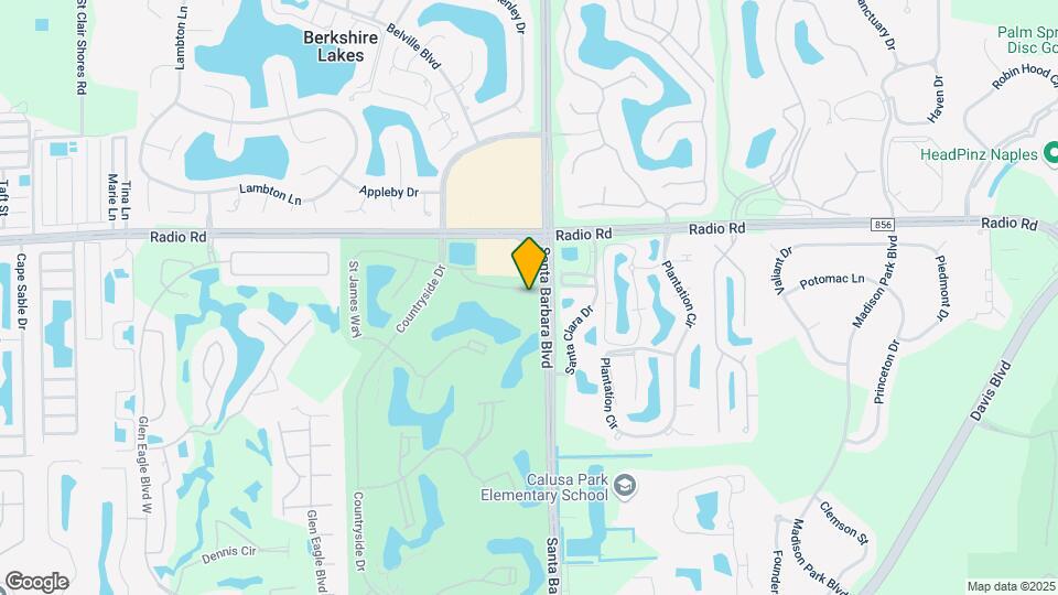 7360 Glenmoor Ln Map and Location Details