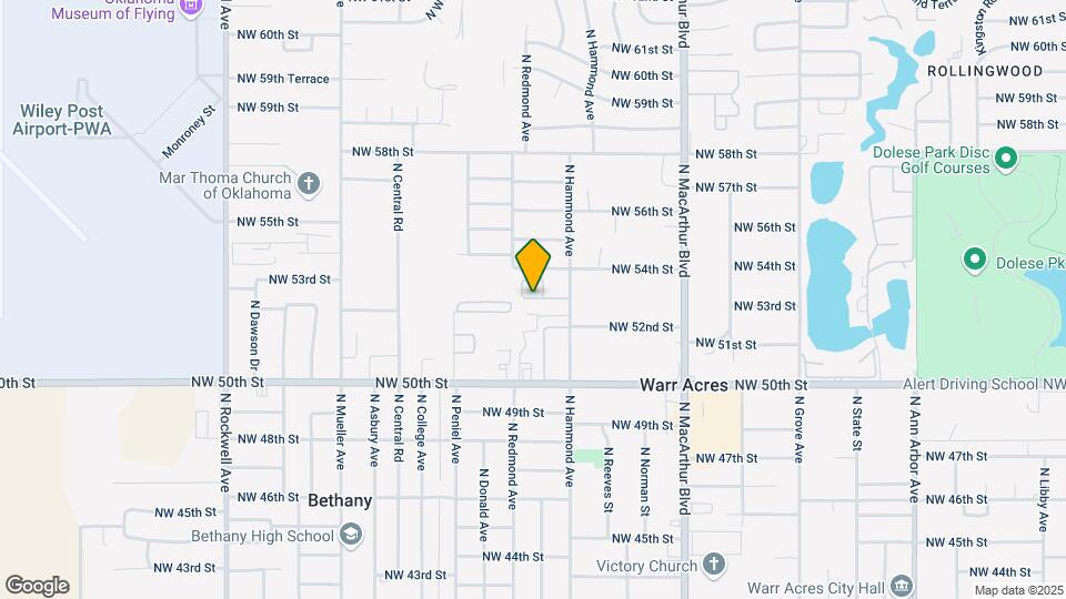 6026 NW 53rd Terrace Map and Location Details