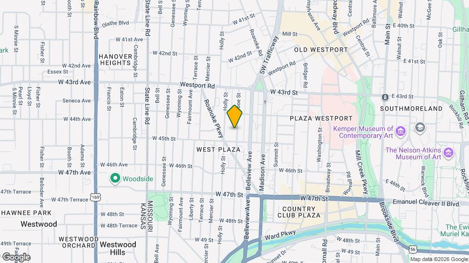 4428 Jarboe St Map and Location Details