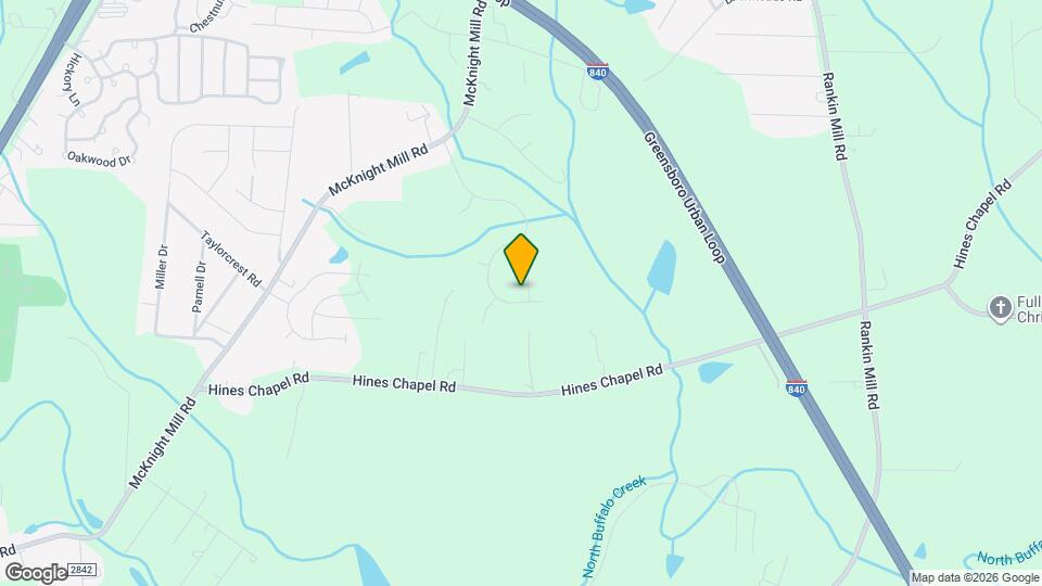 3503 Whitworth Dr Map and Location Details