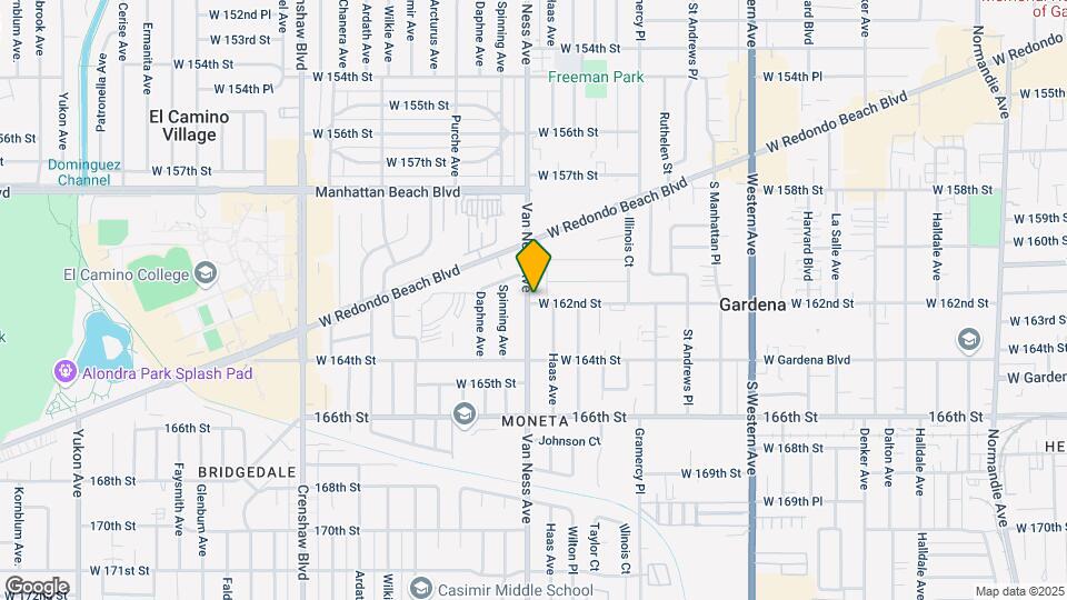 2147 W 162nd St Map and Location Details