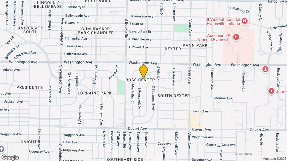 2517 Adams Ave Map and Location Details