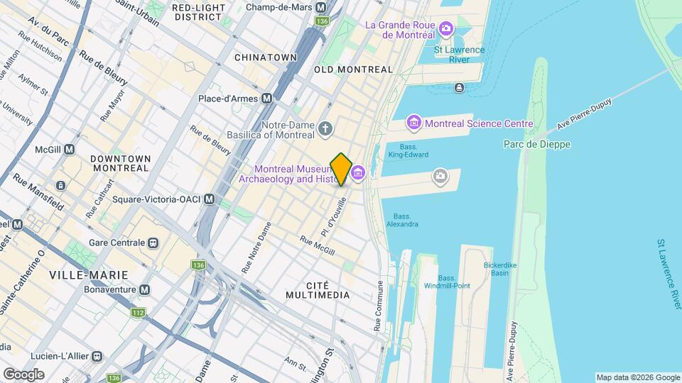 220 Saint-Paul O Map and Location Details