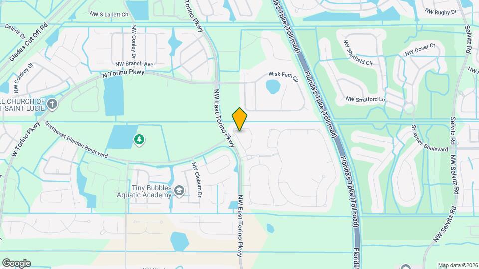 2910 NW Treviso Cir Map and Location Details