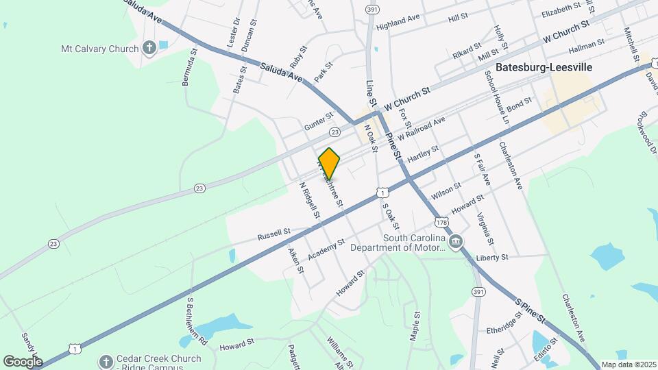 123 N Peachtree St Rentals in Batesburgleesville, SC