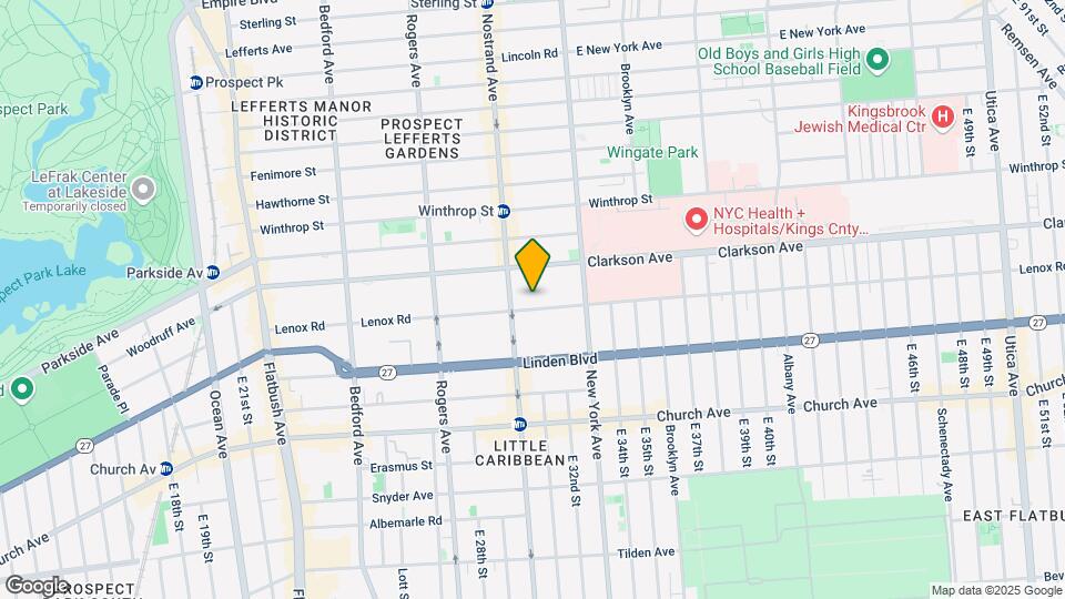 309 Lenox Rd Map and Location Details