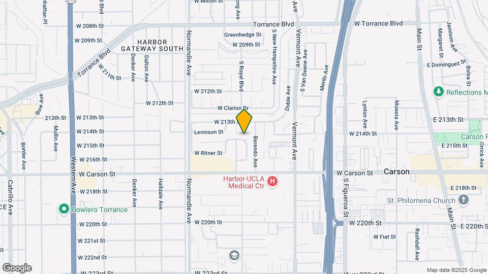 21418 Meyler St Map and Location Details