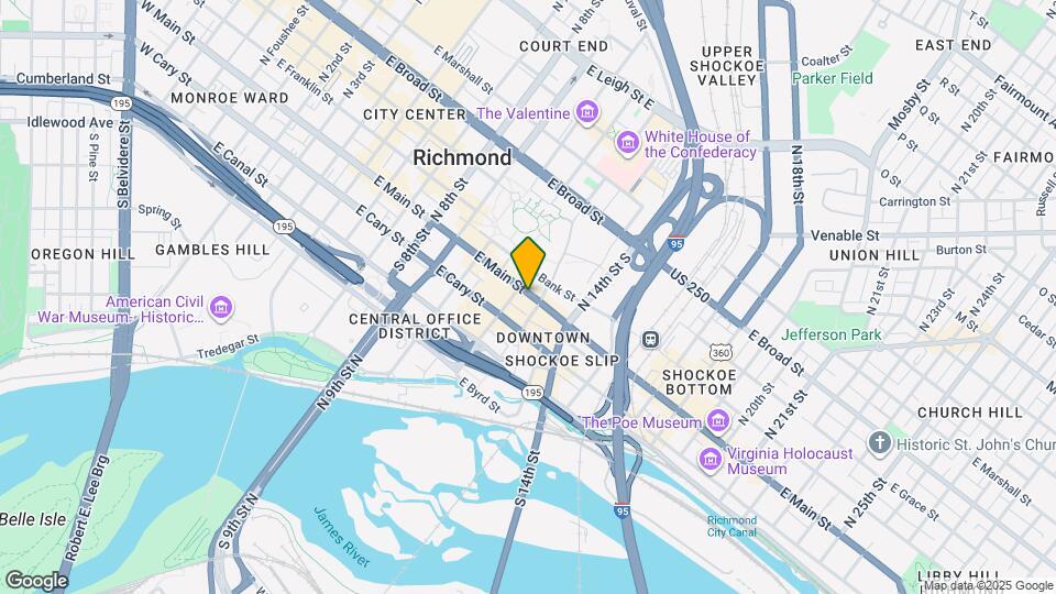 Shockoe Commons-Unit -. Map and Location Details