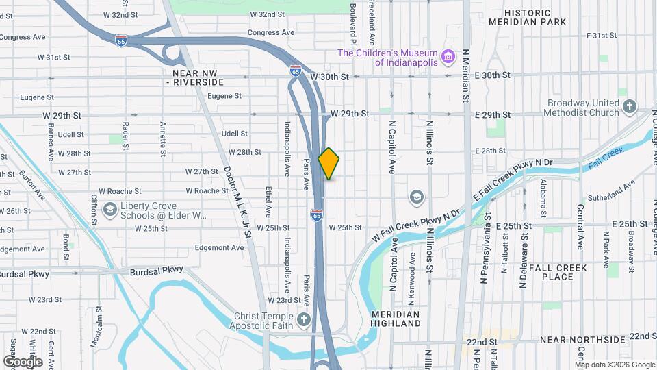 2619 Shriver Ave Map and Location Details