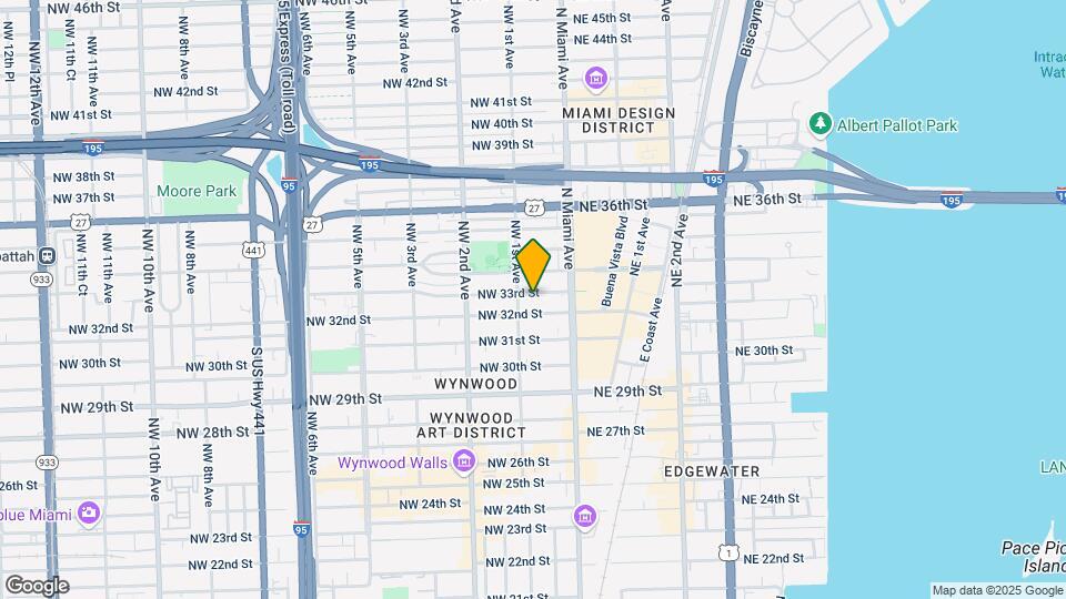 70 NW 33rd St Map and Location Details