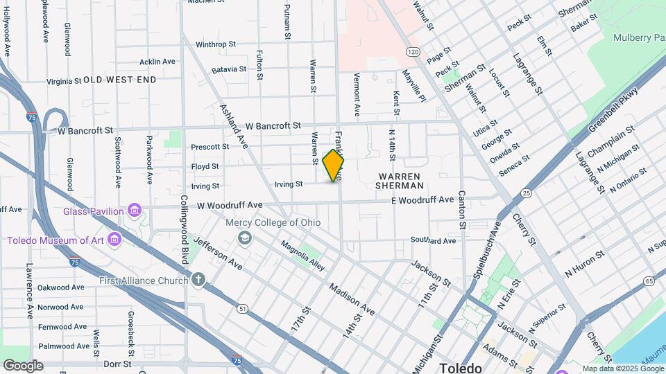 Warren Commons Mapa y Detalles de la Ubicación