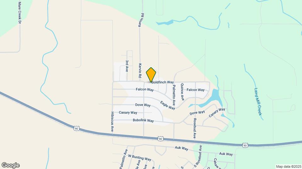 4464 Goldfinch Way Map and Location Details