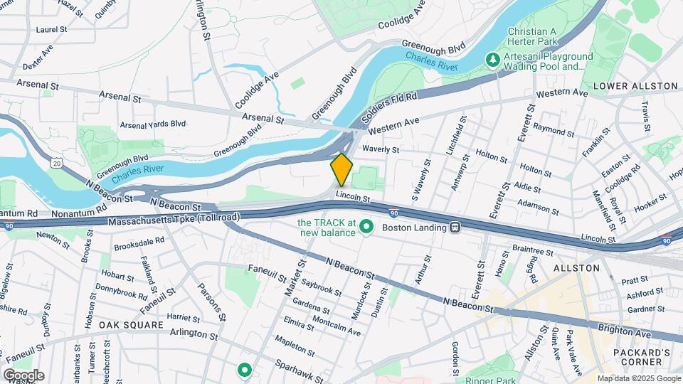 8 Lincoln St, Unit 310 Map and Location Details