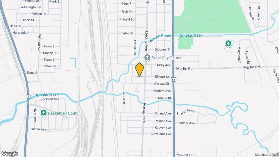 43 Elkhart St Map and Location Details